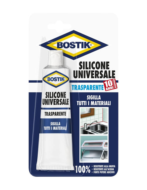 Silicone acetico Uhu Bostik D2476 Universale Trasparente - Sigilla e Ripara con Sicurezza e Precisione