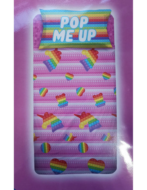 Hermet Completo letto 1 Piazza Pop me Up 100% cotone