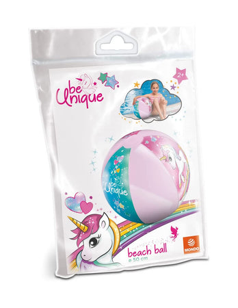 Mondo Toys Unicorn Beach Ball Pallone da Spiaggia Gonfiabile