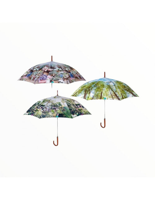 Perletti Ombrello donna Automatico Paesaggio Assortito