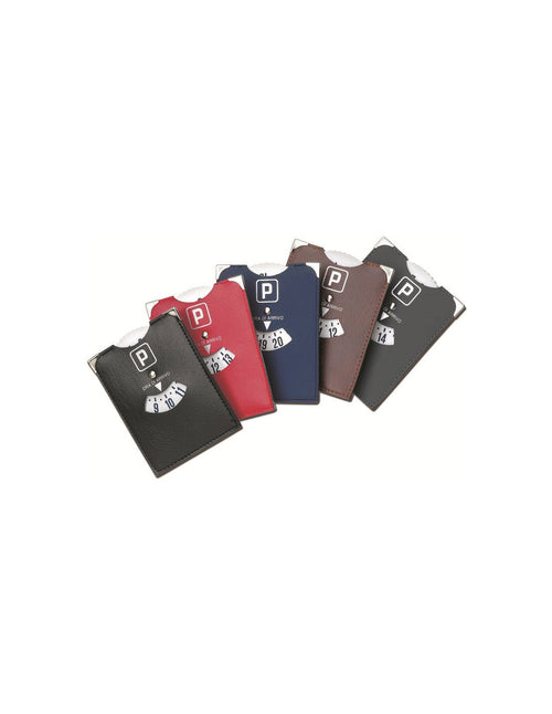 Alplast Italia Disco Orario In Similpelle Cucito Colori Assortiti