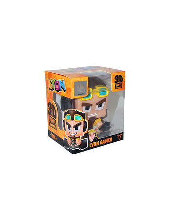 Lyon Gamer Personaggio 3D in Vinile 15 cm