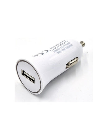 EMA Distribution Alimentatore Auto 1 USB 1 A Bianco