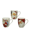 Tazza in porcellana con Babbo Natale