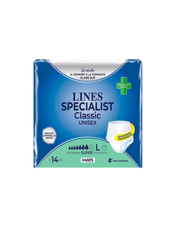 LINES Specialist Classic Pants Super Taglia L Confezione da 14pz