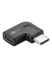 Convertitore Adattatore USB-C&trade Maschio / USB-C&trade Femmina Angolato