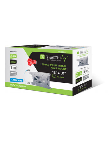 Supporto a muro per TV LED LCD 13\'\'-31\'\' inclinabile