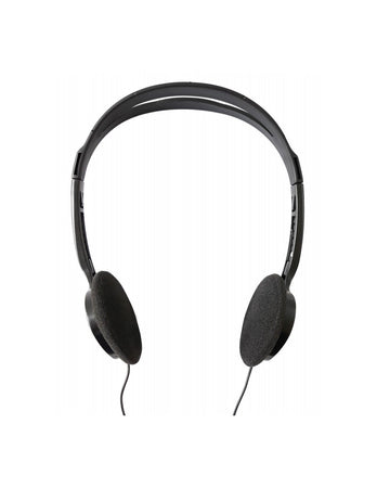 Cuffia Stereo con Auricolari Imbottiti Techly