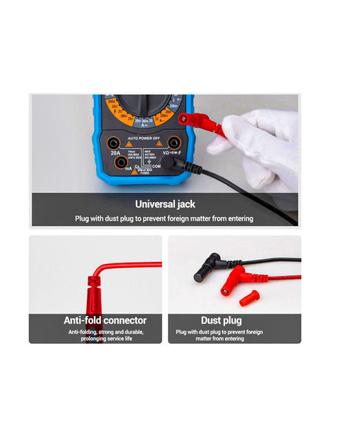 Cavi Sostitutivi per Tester Digitale Multiuso Grande