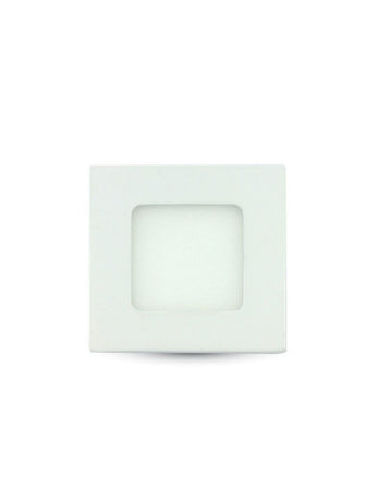 Faretto Pannello Led Da Incasso Quadrato 3W Bianco Caldo 85x85mm SKU-6295