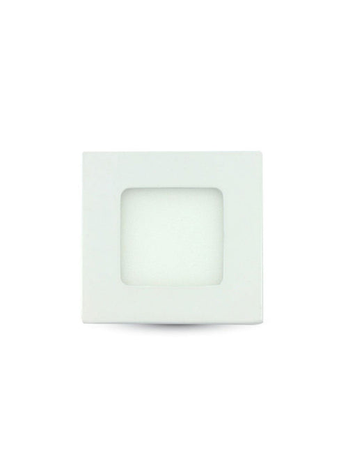 Faretto Pannello Led Da Incasso Quadrato 3W Bianco Caldo 85x85mm SKU-6295