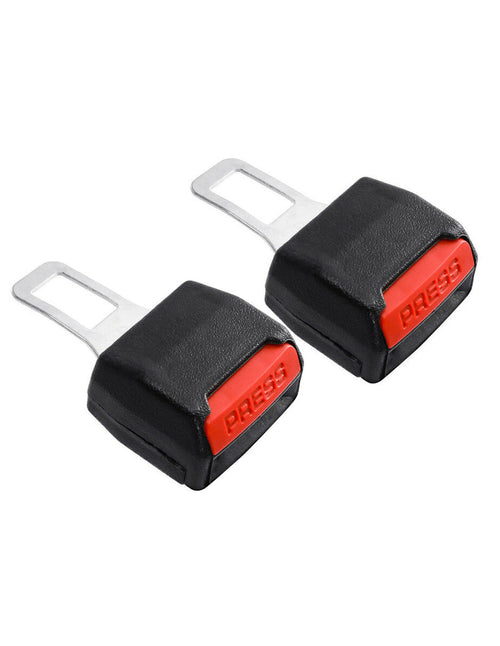 CARALL 2 PZ Ganci Prolunga Per Cintura di Sicurezza Universale Beep Bip Stop Blocca Allarme Sonoro Auto