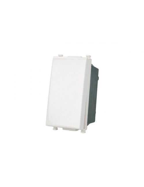 SANDASDON Deviatore 1P 16A Unipolare Bianco Compatibile Con Vimar Plana