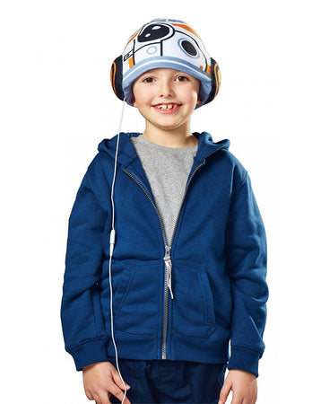 Giochi Preziosi Berretto con Cuffie Audio Integrate, Tema: Star Wars, Personaggio: BB-8