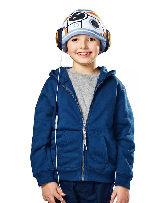 Giochi Preziosi Berretto con Cuffie Audio Integrate, Tema: Star Wars, Personaggio: BB-8