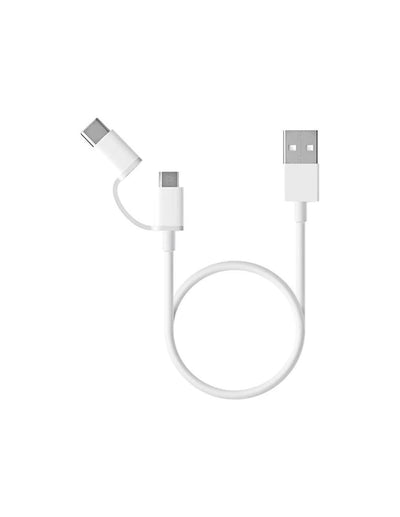 Xiaomi Mi 2 in 1 USB Cable Micro USB to Type C 30 cm