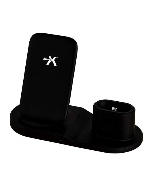 Caricatore Wireless 3 in 1 Ricarica Veloce Porta Cellulare Supporto Power X SP-45