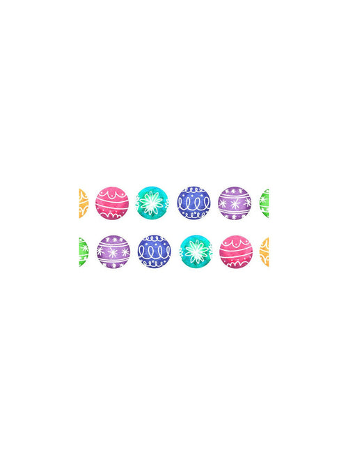 DUDECOR WALLSTICKER PALLINE MULTICOLORE 65X20 CM