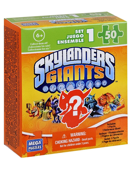Skylanders Giants Mini Mega 50 Jigsaw Puzzle Piece