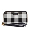 Timberland Pochette Portafoglio Zip Around Nero/Bianco