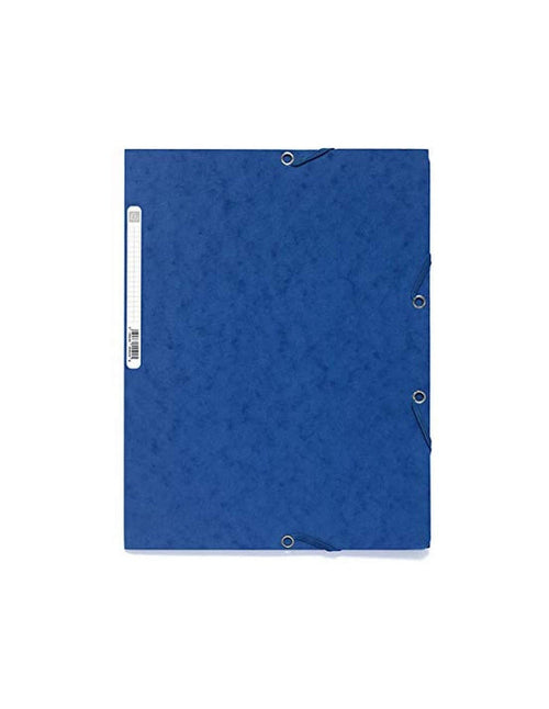 Cartellina con Elastici, 24x32 cm, Blu Exacompta 55508E
