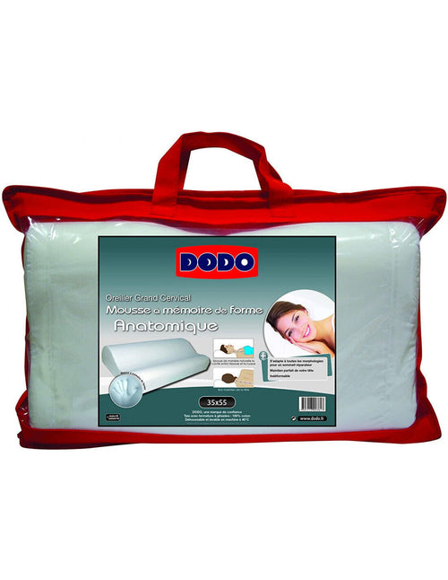 Dodo Cuscino anatomico Grand Cervical 35 x 55 cm Bianco