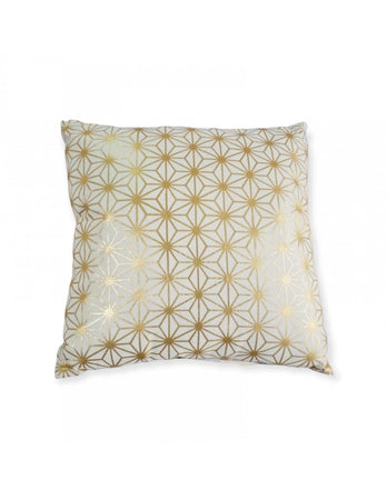 Cuscino Skylight con geometrie dorate Potiron Paris