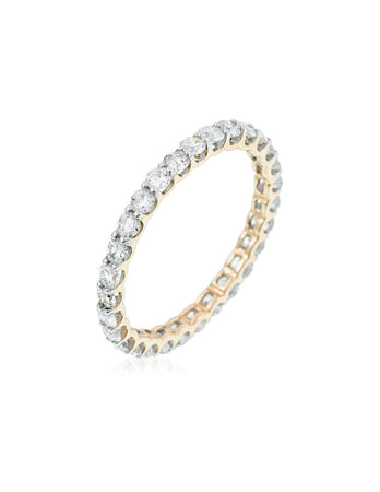 ANELLO DIAMANTA MON TOUR COMPLETE ORO GIALLO 375 DIAMANTI