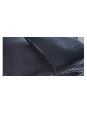 Federa cuscino Caroline Grigio 65x65 Cm PERLE DE COTON