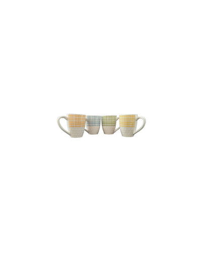 Set di 4 tazze multicolore Ard\'Time MUG Komae