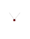 COLLANA CON CIONDOLO ROSSO SWAROVSKI