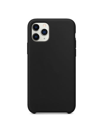 Custodia Silicone per iPhone 11 Pro Max - Nera