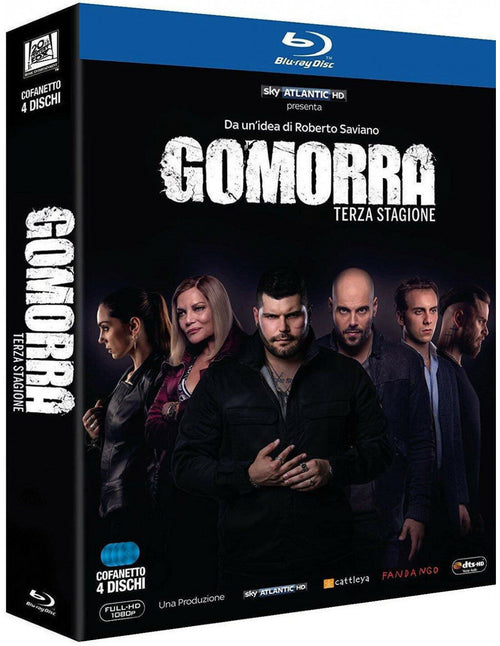 GOMORRA LA SERIE STAGIONE 3 COFANETTO 4 DISCHI BLU-RAY WARNER BROSS