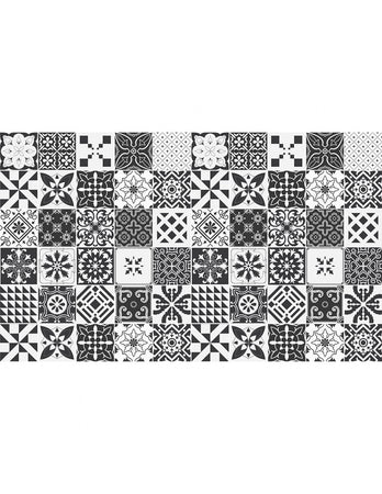 Set di 60 adesivi murali Mosaico Allizéa 1010 cm A872 Ambiance