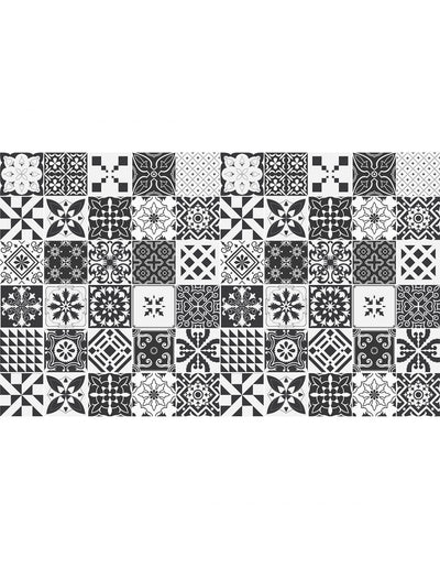 Set di 60 adesivi murali Mosaico Allizéa 1010 cm A872 Ambiance