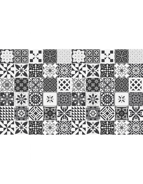 Set di 60 adesivi murali Mosaico Allizéa 1010 cm A872 Ambiance