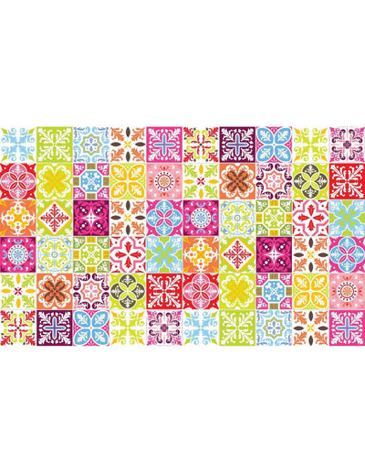 Set di 60 adesivi murali Ambiance Vintage ArabeschI, 15  15 cm 0303