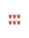 Bodum PAVINA Outdoor Set di 6 bicchieri di plastica a doppia parete, 0,35 l