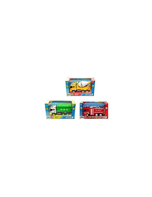 Giocattolo Camion modellino CITY ZEN MODELLI ASSORTITI A FRIZIONE