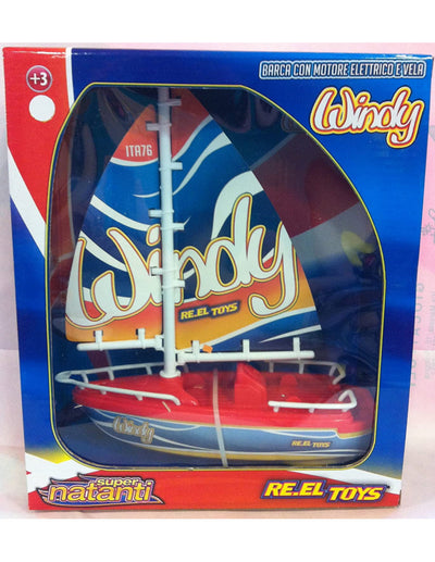 Barca a Vela Modello Windy elettrica Reel Toys