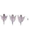 3 Fantasmini con Luci e Picchetti 52 cm