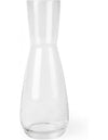 CARAFFA IN VETRO SOFFIATO TRASPARENTE 1 L