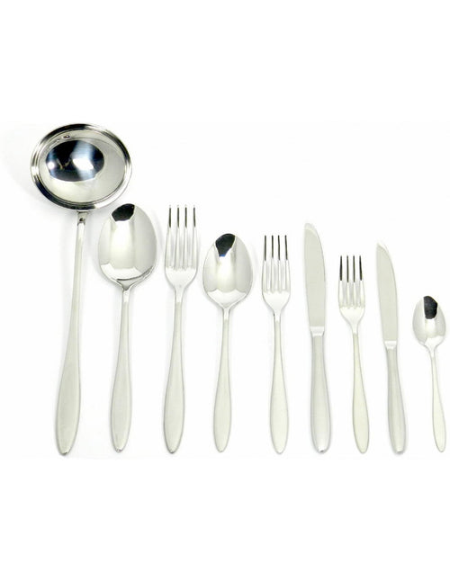 ABERT SERVIZIO ACCIAIO INOX 75 PEZZI STYLE CON COFANETTO