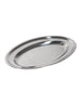 VASSOIO PORTATA OVALE EASY IN ACCIAIO INOX 30X21 CM