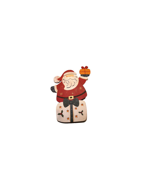 ADDOBBO NATALIZIO CON LUCI BABBO NATALE