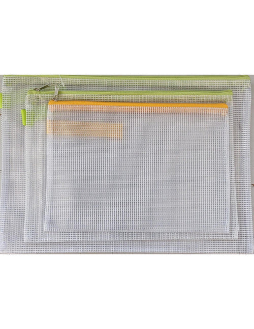 Set 3 Borselli Trasparenti Colori Assortiti