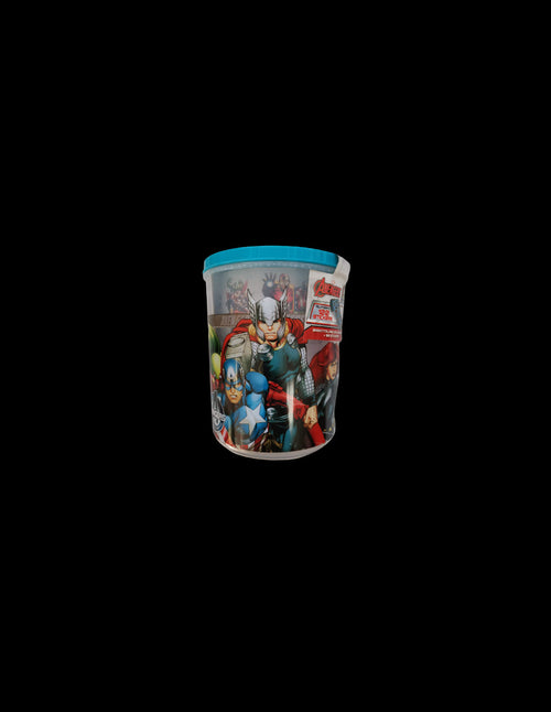 Barattolone Salvadanaio Avengers + 100 Stickers