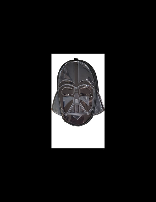 Astuccio Ovale Scuola Darth Vader Star Wars Nero con Occhi Luminosi