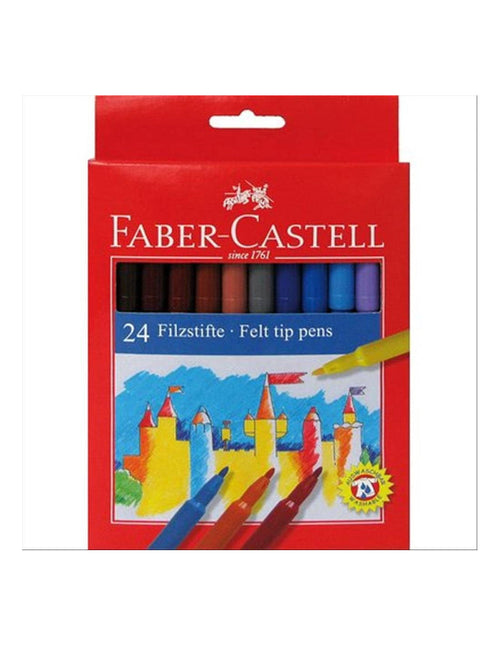 Multicolore marcatore 24 pezzi Faber-Castell 153024A