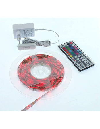 Striscia LED Multicolore Completa 36 W, Bianco, 8 x 5m Prismalux LSK5MT65-RGB